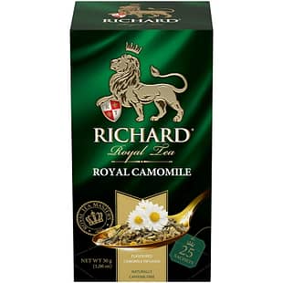 ロシア紅茶 Richard リチャード 「ロイヤル・カモミール」 Royal Camomile 30g/25枚（個包装）ティーバッグ ハーブティー